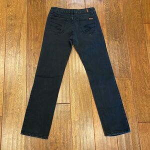 7 For All Mankind Bootcut Dark Gray Denim Jeans